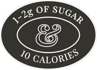 1-2 Grams of Sugar and 10 Calories