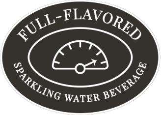 Full-Flavored Sparkling Water Beverage